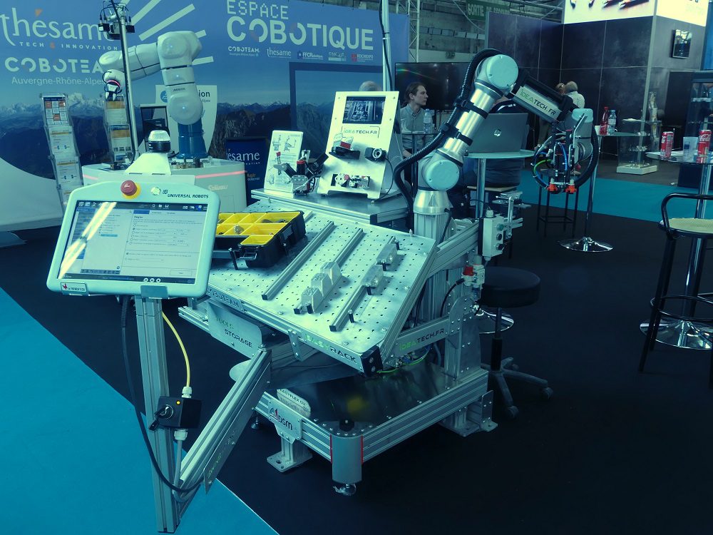 Une cellule cobotisée