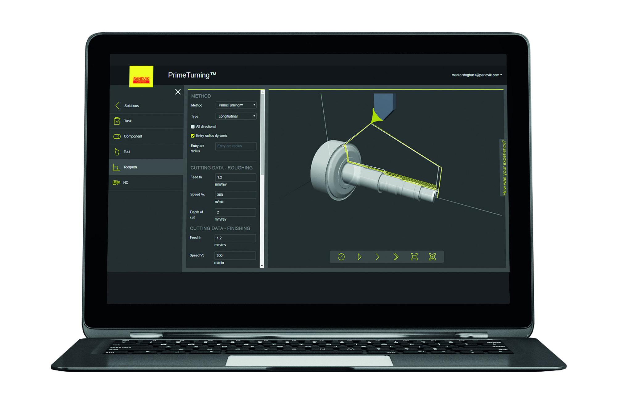 Un logiciel pour tracer les trajets d’outils