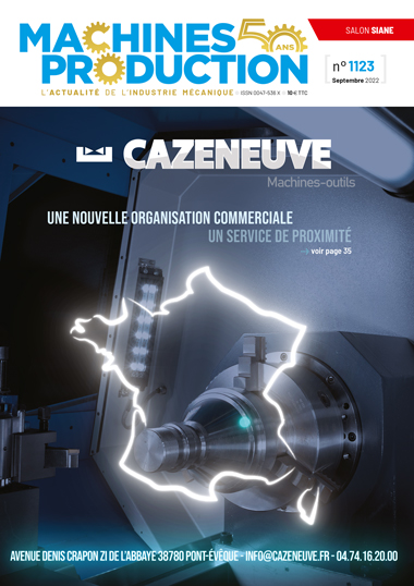 Couverture magazine Machines Production