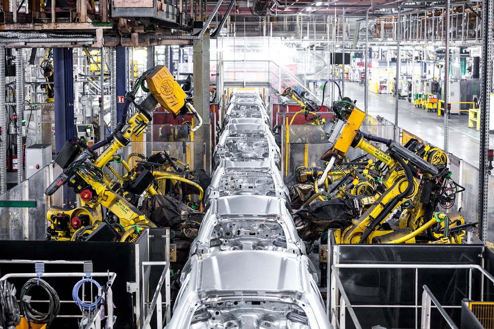 Un nombre record de robots installés dans les usines