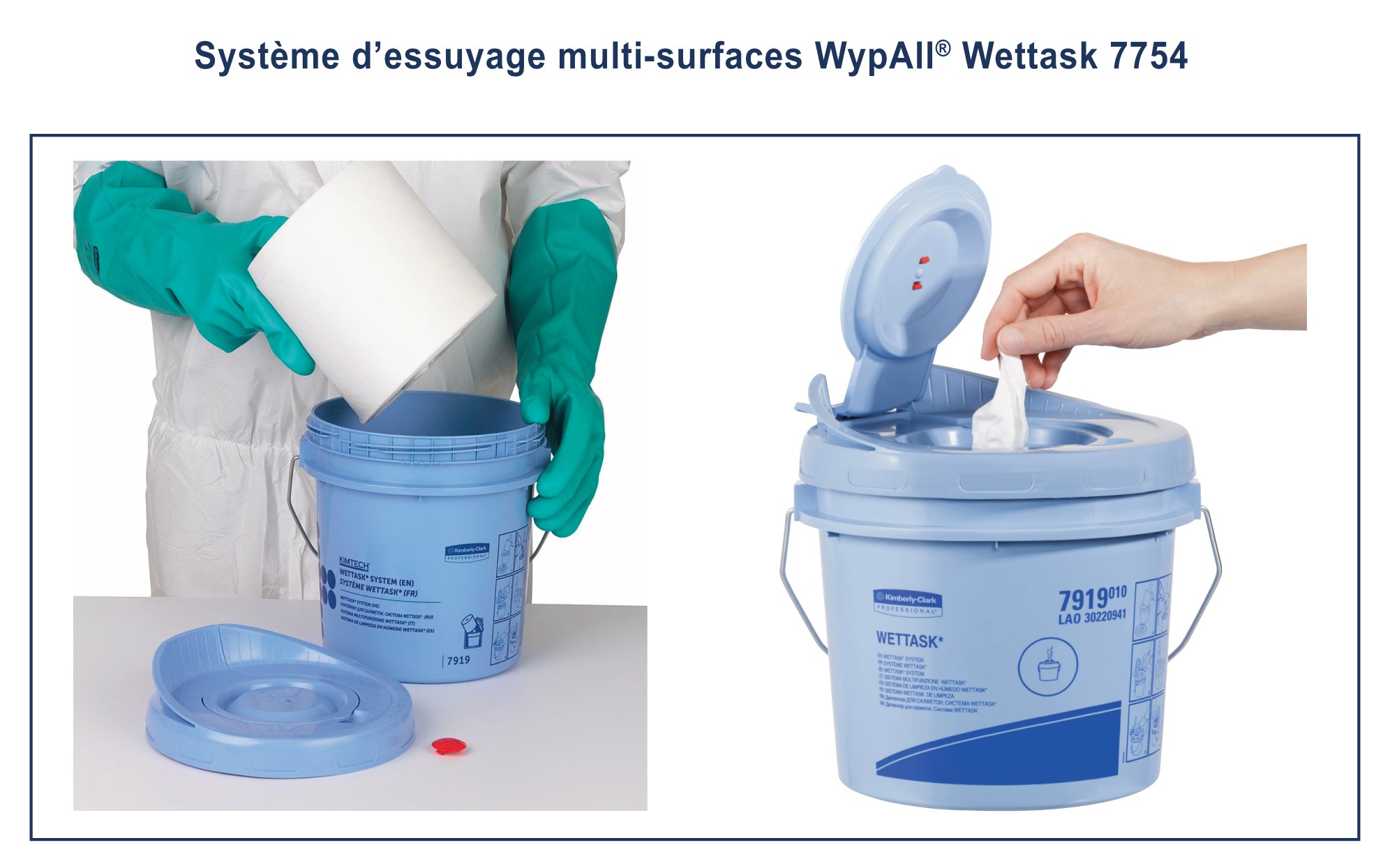 Système d’essuyage multisurfaces KCP