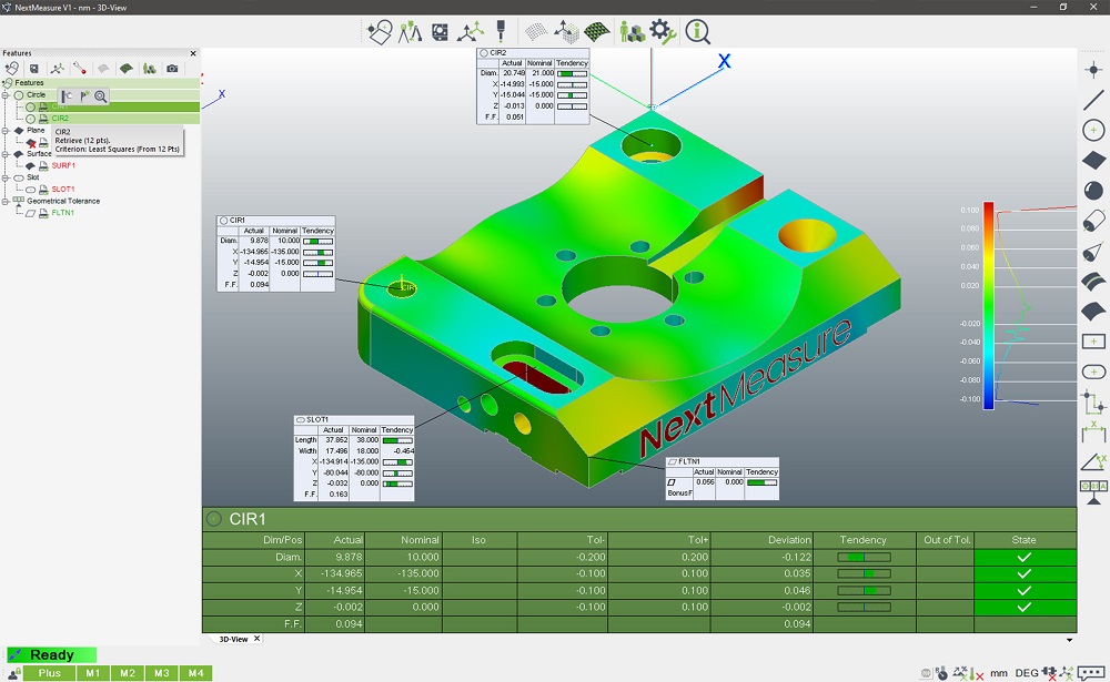 Un logiciel en libre accès pour la métrologie 3D