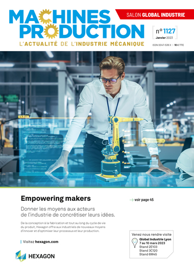 Couverture magazine Machines Production