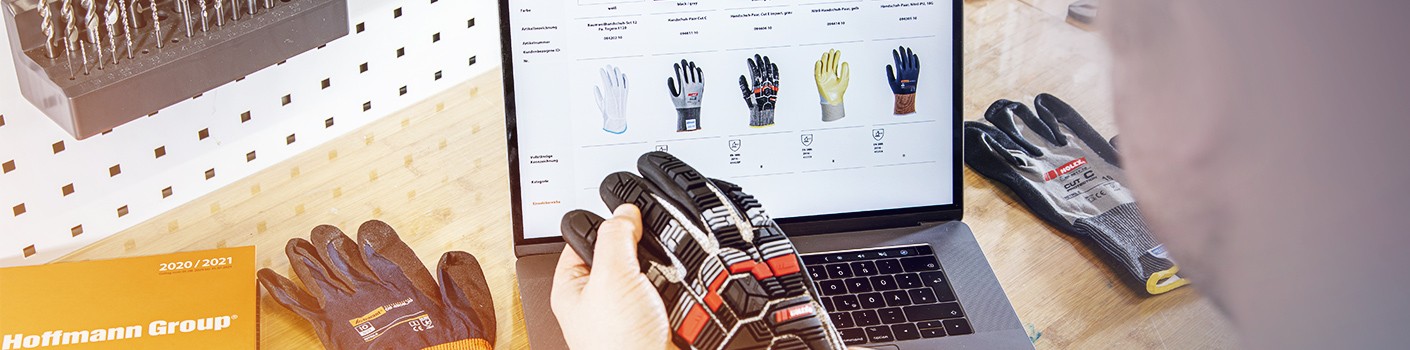 Choisir ses gants sur la plateforme Hoffmann