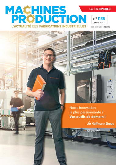 Couverture magazine Machines Production