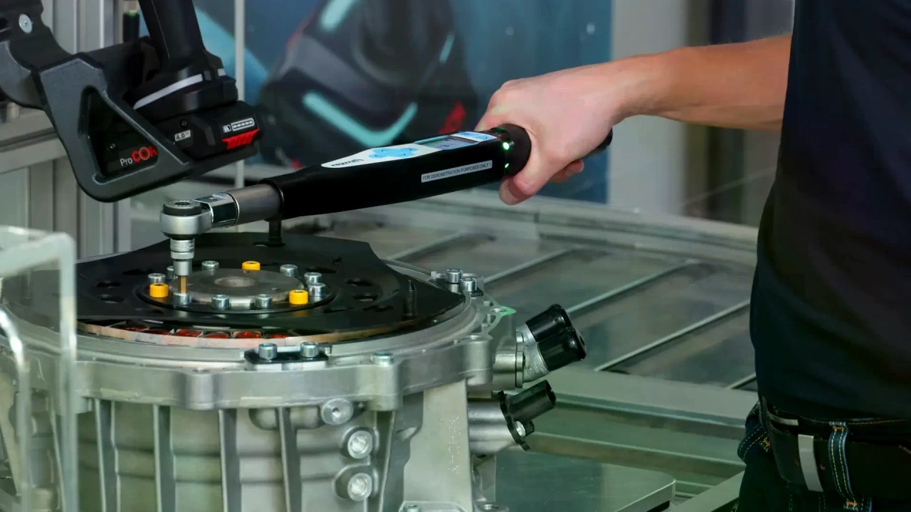 Solution connectée pour le serrage