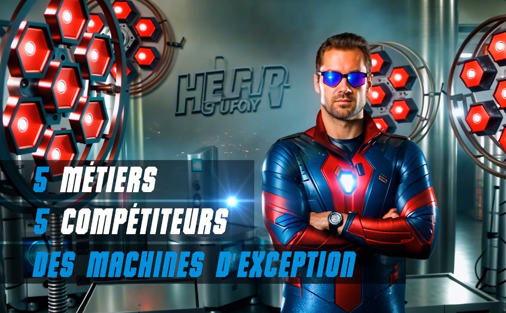 Cinq métiers, cinq défis, un seul objectif : l’excellence