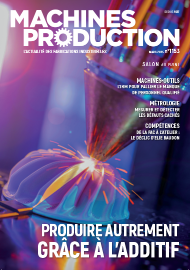 Couverture magazine Machines Production