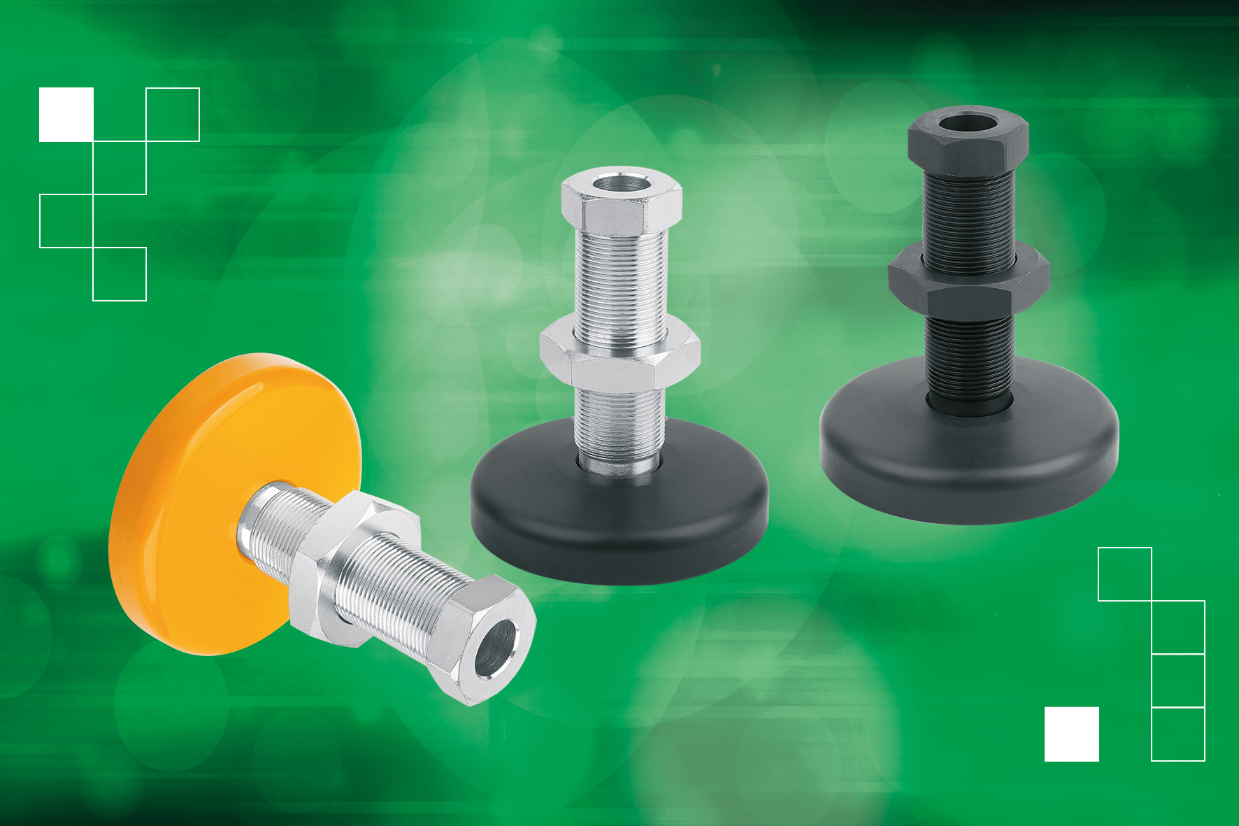 Pourquoi il est préférable de stabiliser ses machines avec des pieds équipés de vis creuse