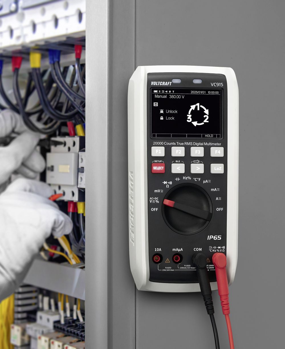 Multimètre robuste pour la maintenance