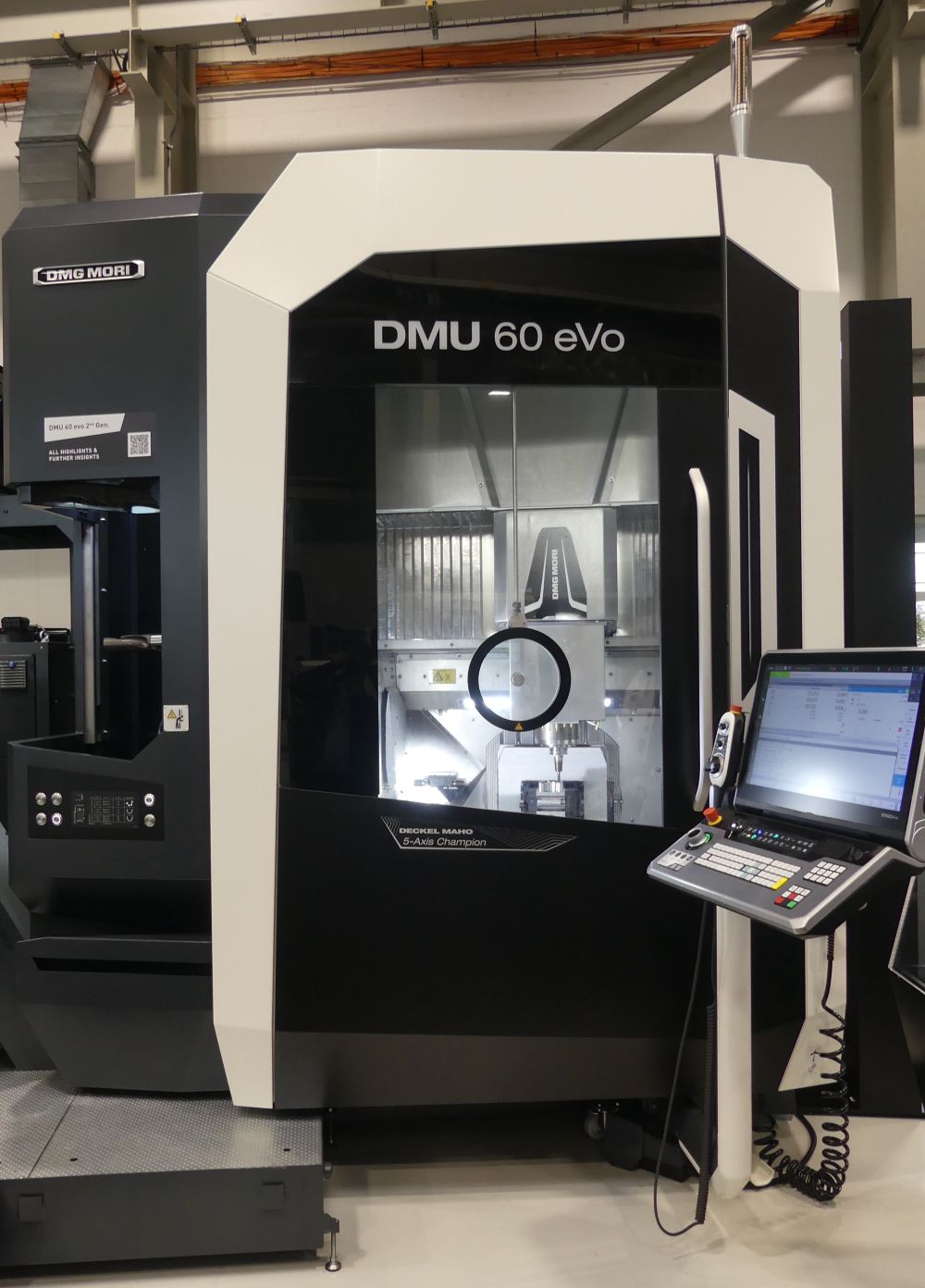 Nouvelle DMU 60 eVo : dynamisme et rigidité