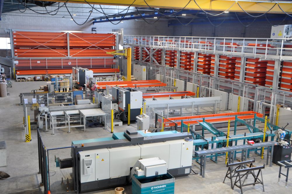 Un stockage entièrement automatisé