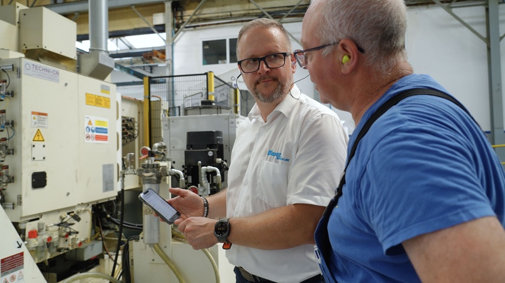 Gilles Lainé, expert Blaser Swisslube présente le système LiquidTool.