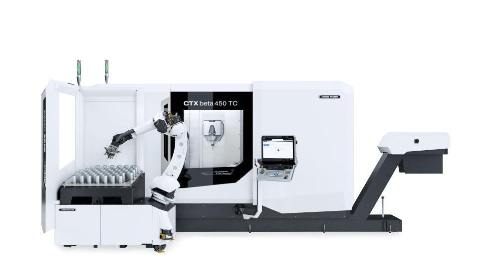 Un tour et son système robotisé prêts à l’emploi pour accélérer les mises en production