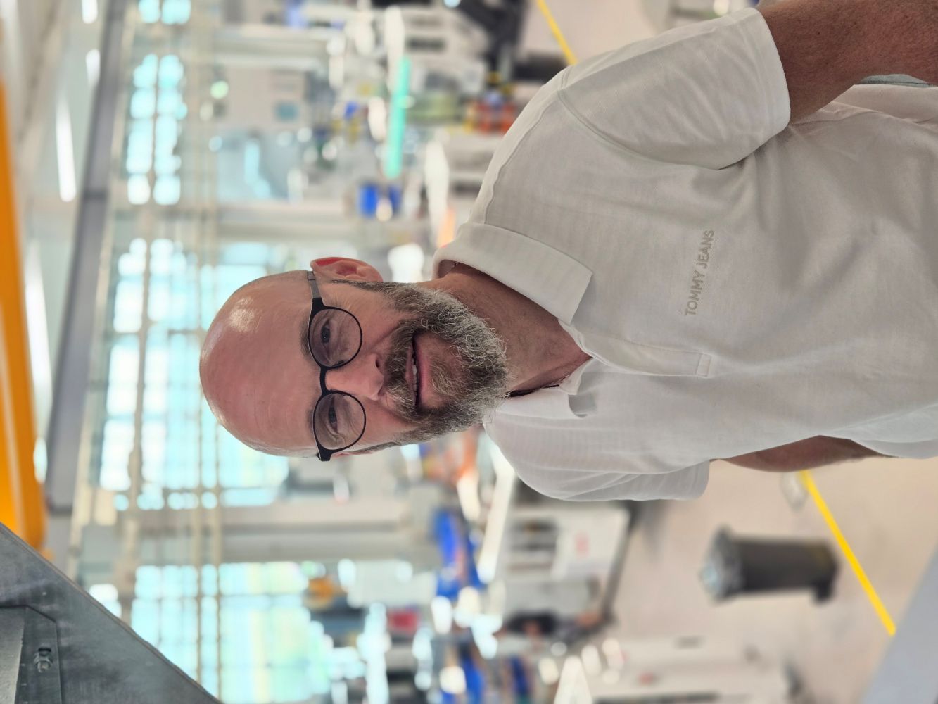 Sylvain Bapst, responsable de la conception mécanique chez Bumotec.