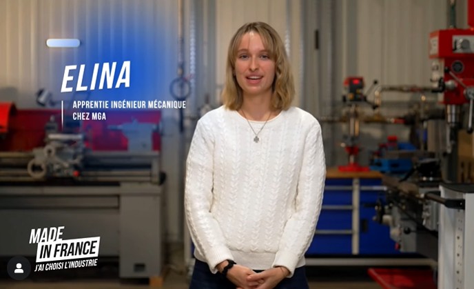 Elina et le Made in France à l’écran sur M6