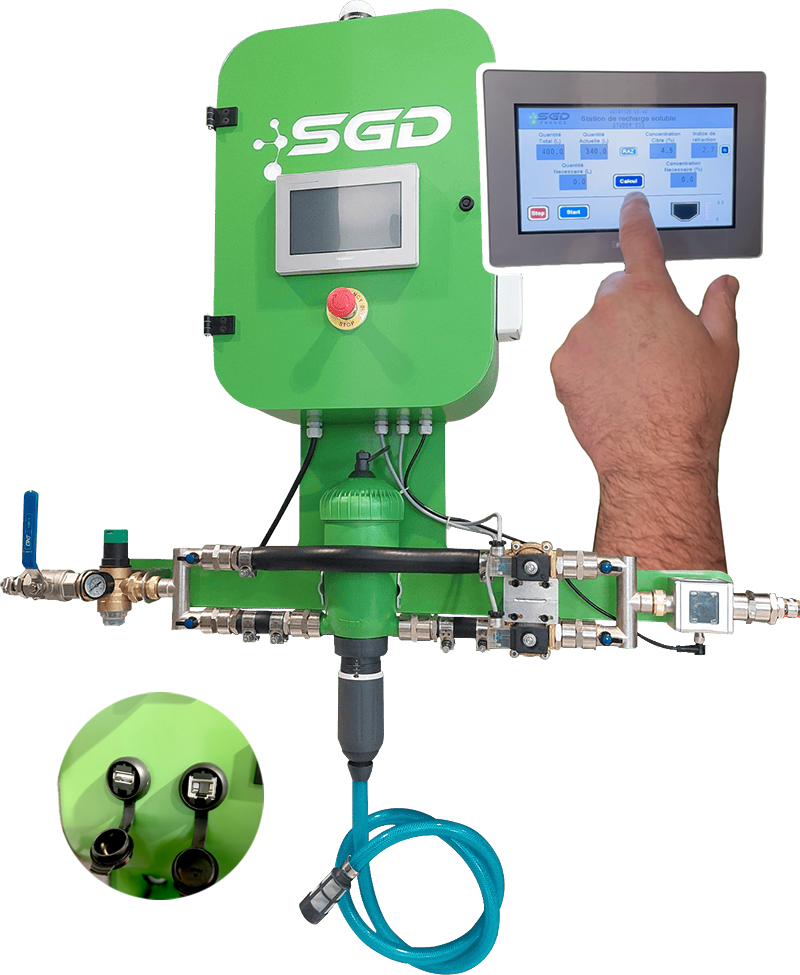 Production intelligente d’huiles solubles.