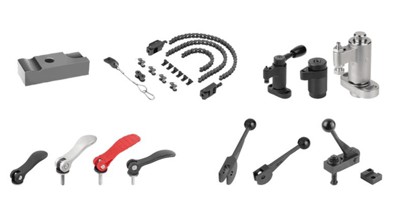 Norelem présente sa gamme de brides et outils de serrage