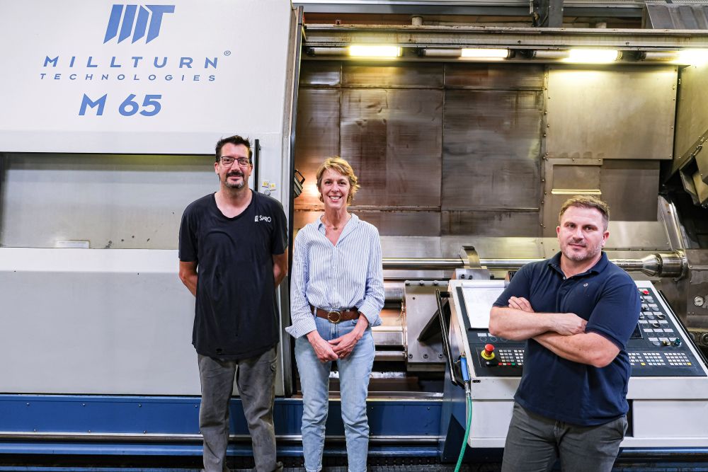 Chez SARO, l’art de l’usinage complexe en un minimum d’opérations avec le M65 Millturn
