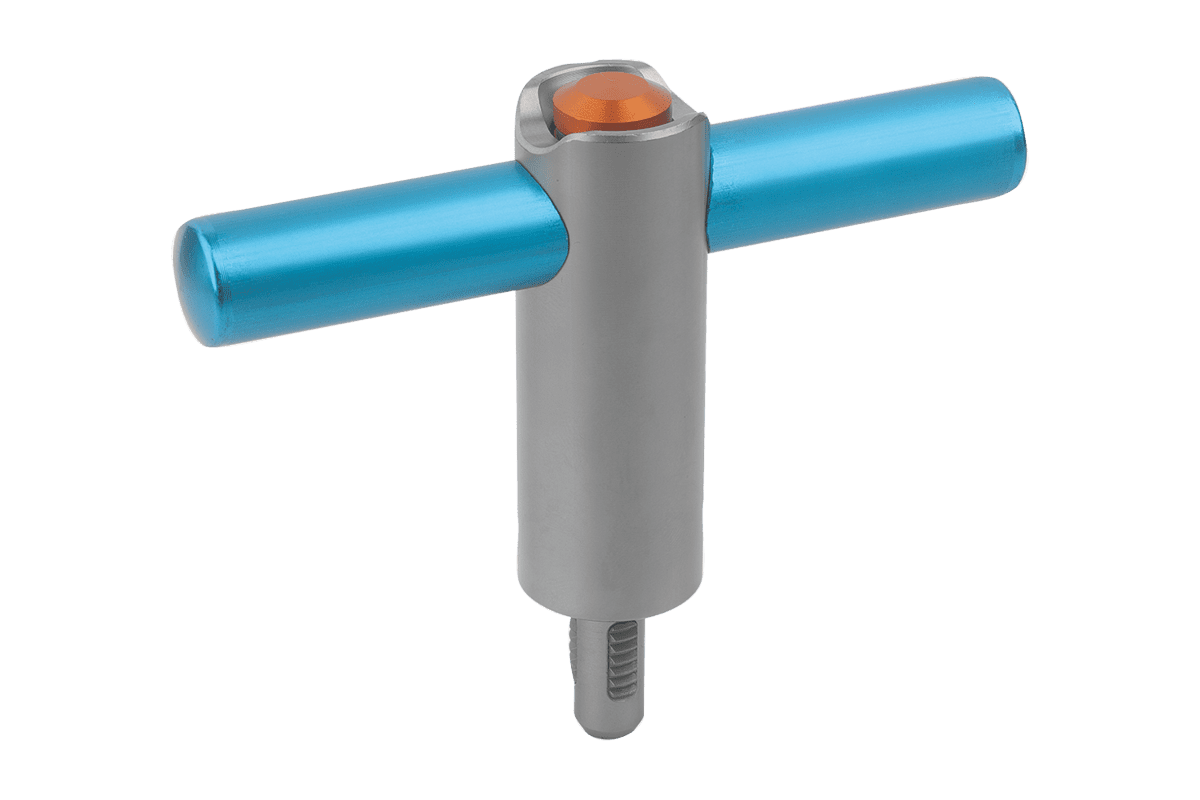 Boulons de support filetés en acier inoxydable, autobloquants avec poignée