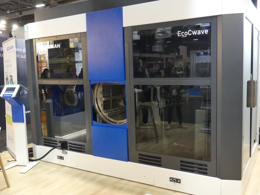 Une machine de lavage connectée